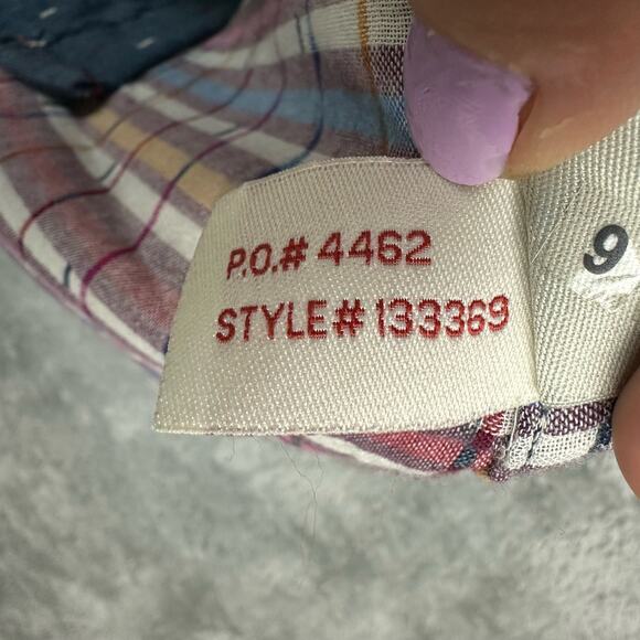 Carbon2Cobalt Size M Mens Blue Multicolor Speck Long Sleeve Button Down Shirt - Picture 5 of 7